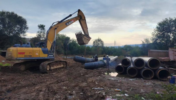 晝夜攻堅保供暖！臨洮縣城北片區(qū)供熱改造項目沖刺最后關(guān)鍵期